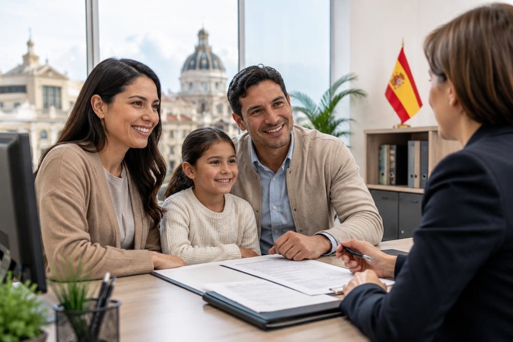 reagrupación familiar en españa