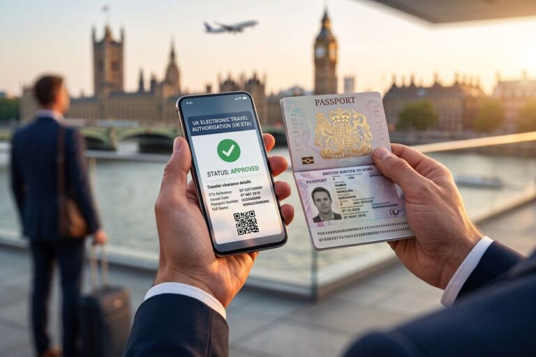 solicitar eta reino unido